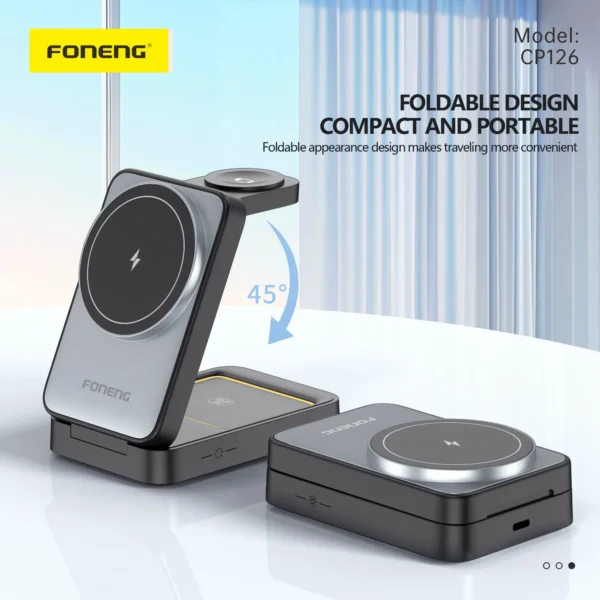 3-in-1 Magnetic Charging Stand 15W